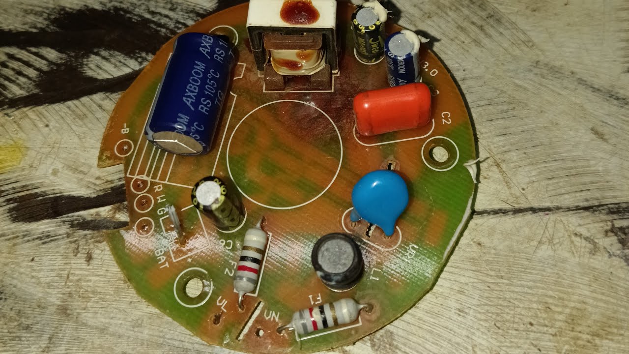 Ac Dc lamp repairing full