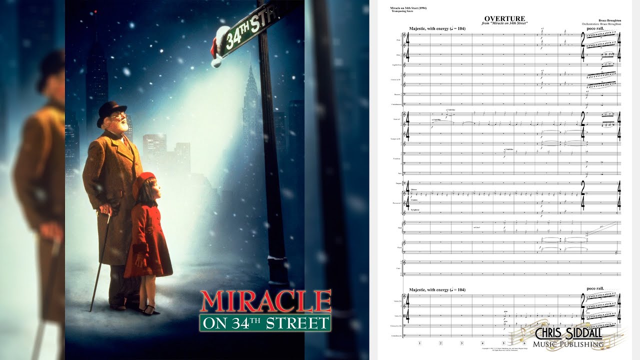 OVERTURE from Miracle on 34th Street (1994) - Bruce Broughton