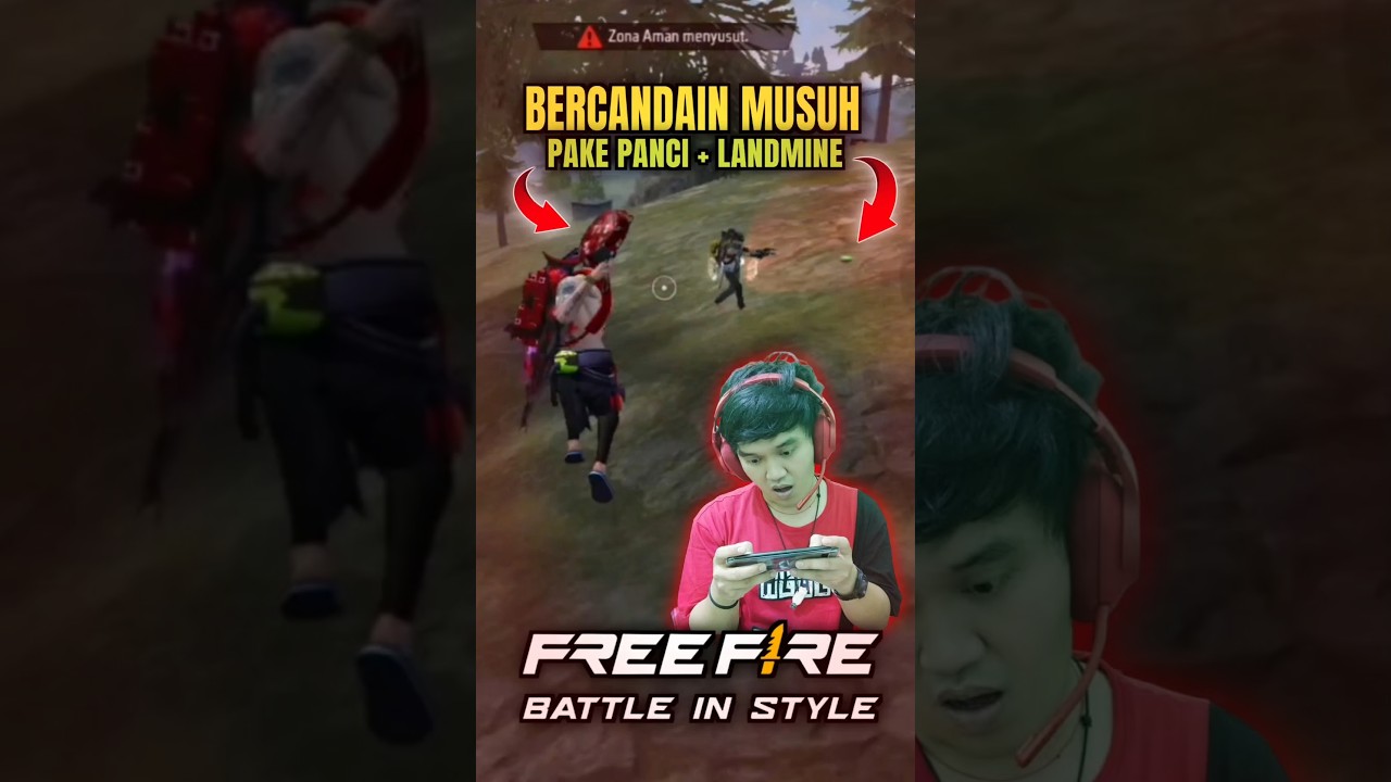 Cepcill bercandain musuh pake landmine dan panci #cepcill #freefire #garenafreefire