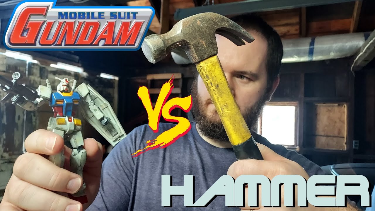Hammer VS Gundam RX 78-2 Entry Grade Model Kit - I Actually Put This Together And Arnes Did What!!!