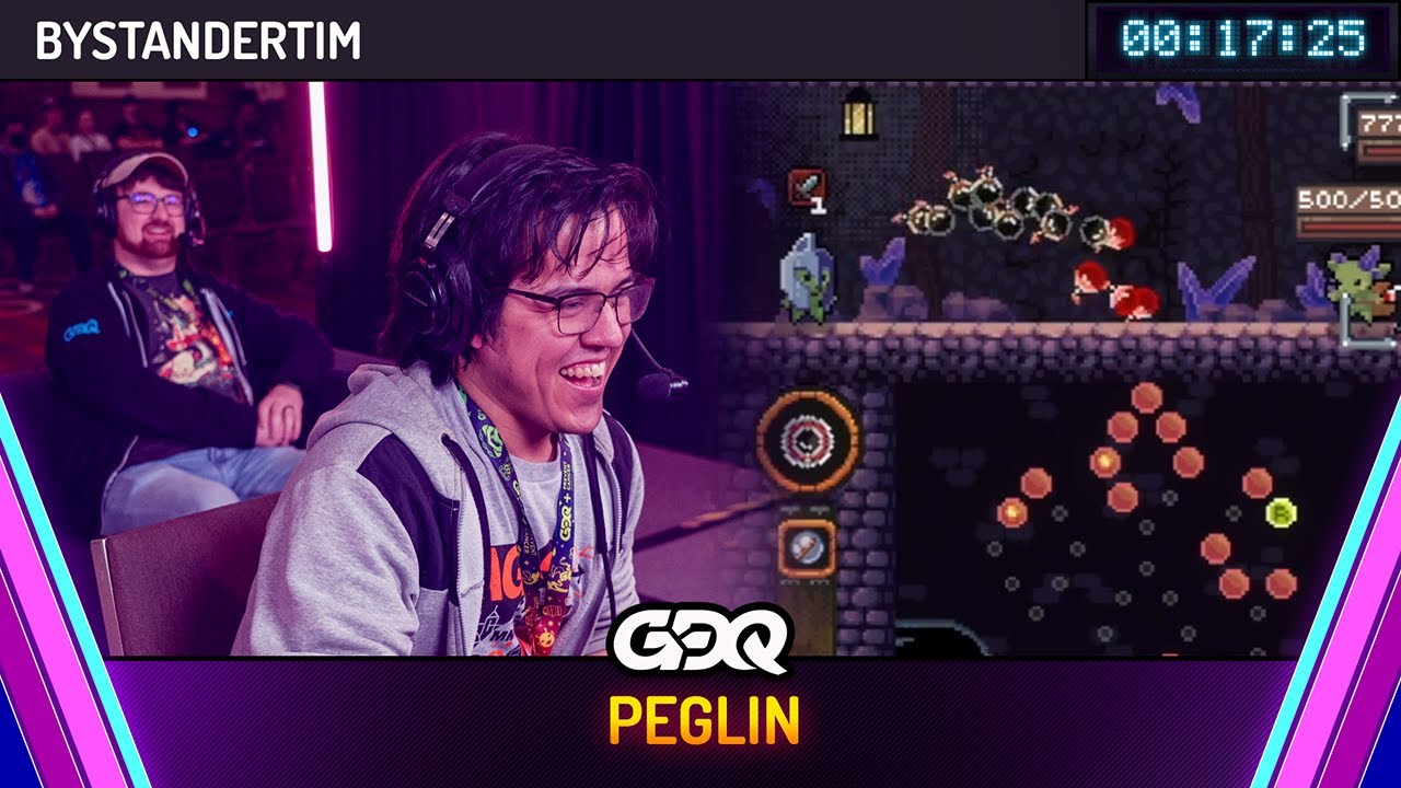 Peglin by BystanderTim in 17:25 - Awesome Games Done Quick 2025