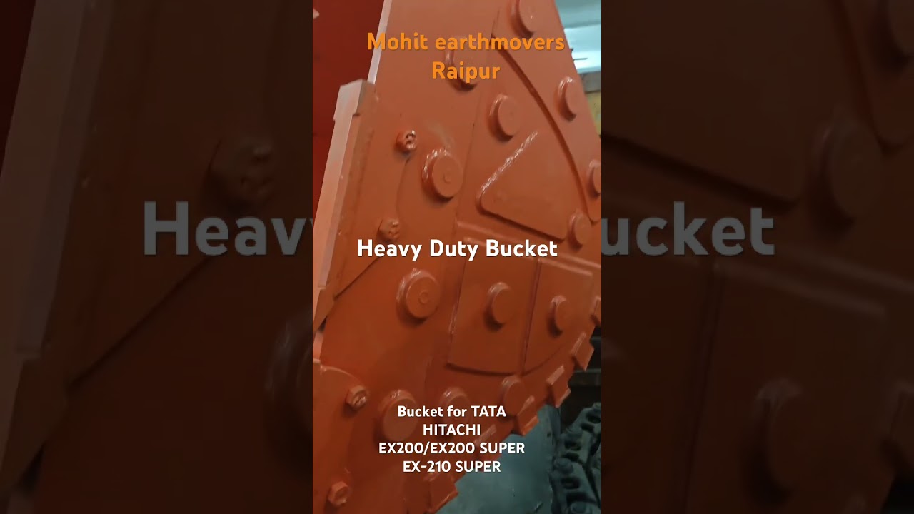 EX210 SUPER HEAVY DUTY BUCKET 1TON #tatahitachiexcavator #tatahitachi  #tatahitachipoclain #bucket