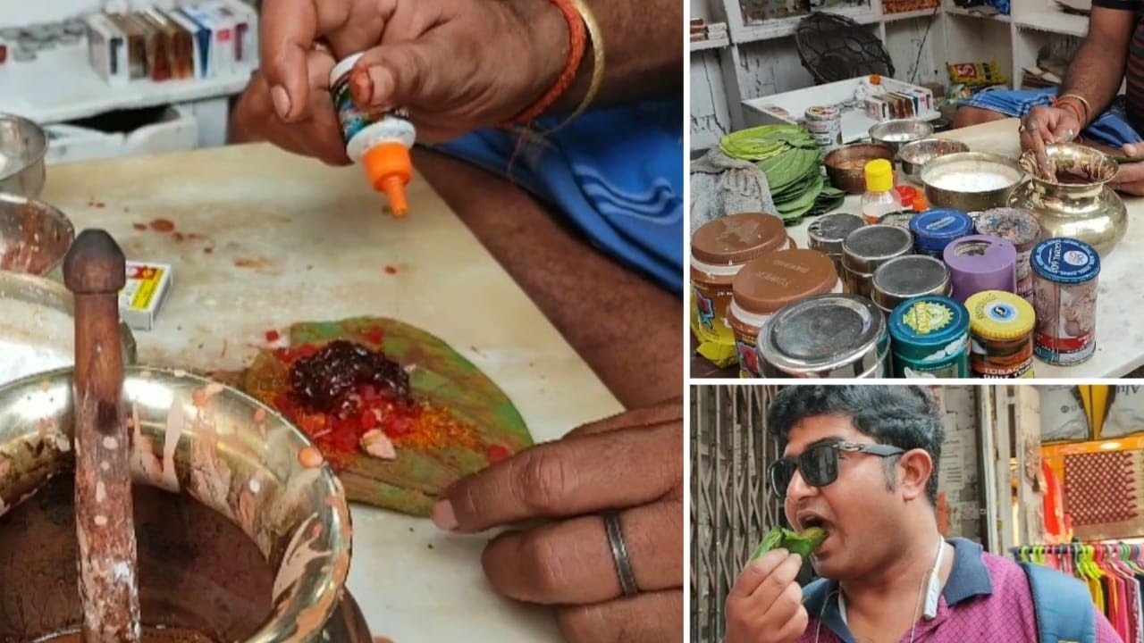 Famous Banarasi Pan in Kolkata | Best Tasty Pan of Kolkata | Kolkata Street Food