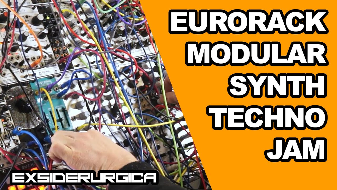40 Minutes of Eurorack modular  Live Techno