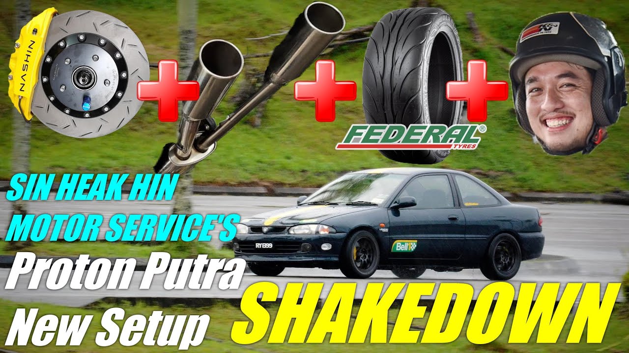 Proton Putra 4G93P new setup SHAKEDOWN