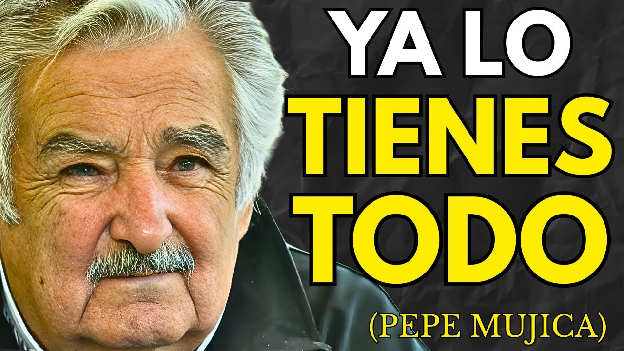 📀 ¿Y si TODO lo que te FALTA ya está CONTIGO? | Reflexiones Pepe Mujica