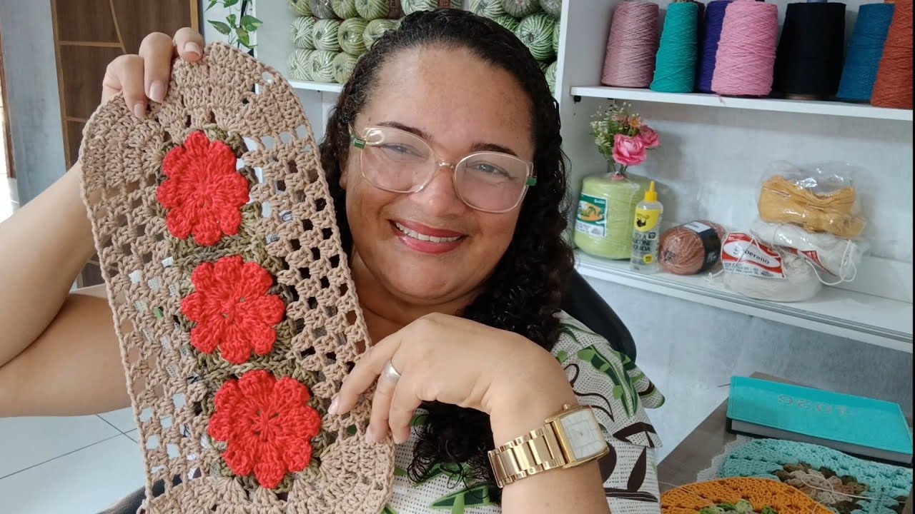 Testando outras bases!  @ESMERALDACROCHÊPASSOAPASSO 