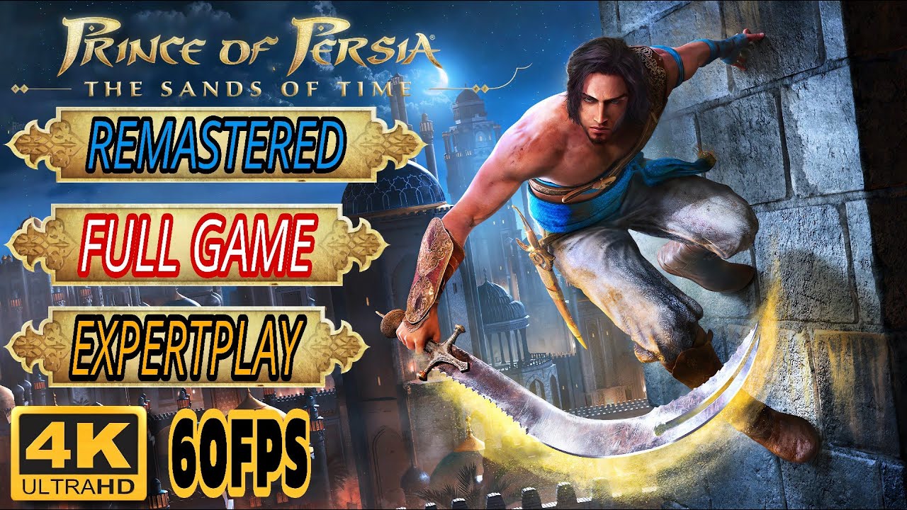 Prince Of Persia The Sands Of Time Gameplay Walkthrough 4K 60FPS || Full Game 100% Longplay PS5 PRO