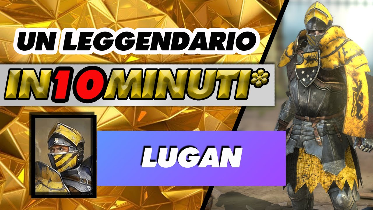 Raid shadow Legend: Un leggendario in 10* minuti Lugan (guida)