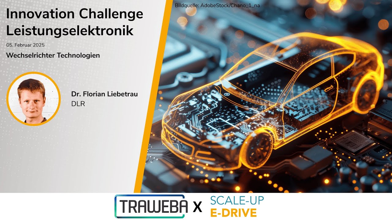 Innovation Challenge Leistungselektronik | Wechselrichter Technologien | Dr.  Florian Liebetrau