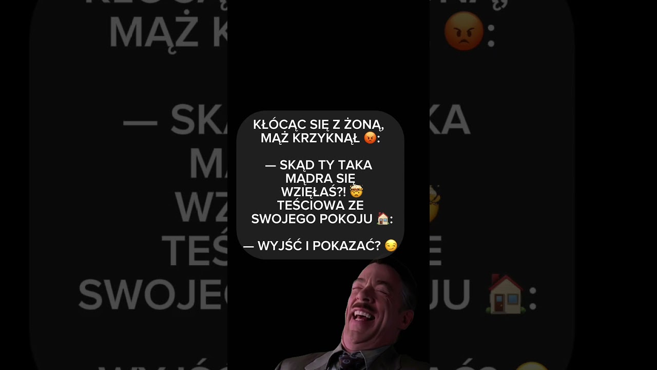 Zabawna riposta teściowej 😄 Zostaw obserwację 