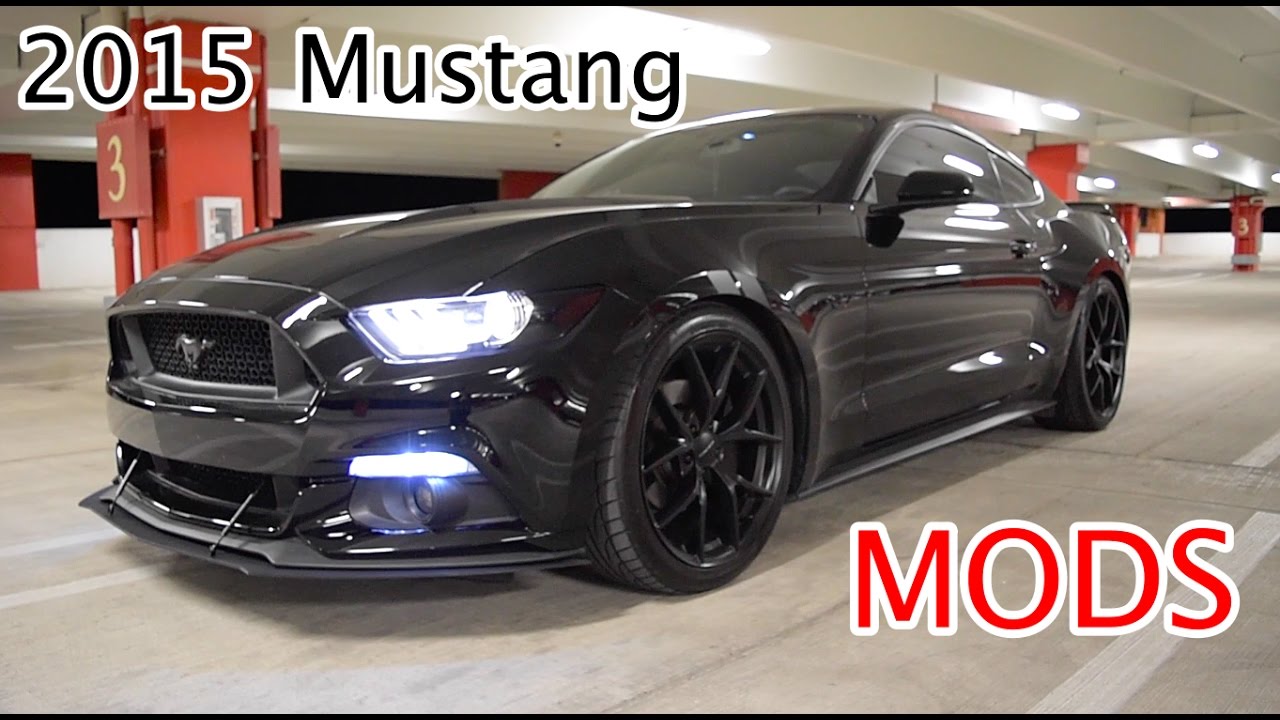 2015 Mustang- List of all my mods