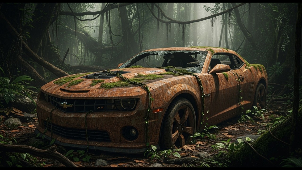 Restoration Abandoned Chevrolet Camaro
