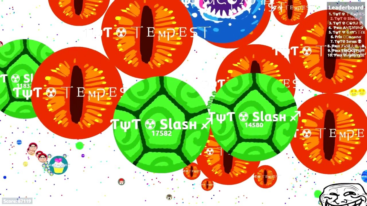 Agario High Score 145,115- TYT Agar.io Record Gameplay