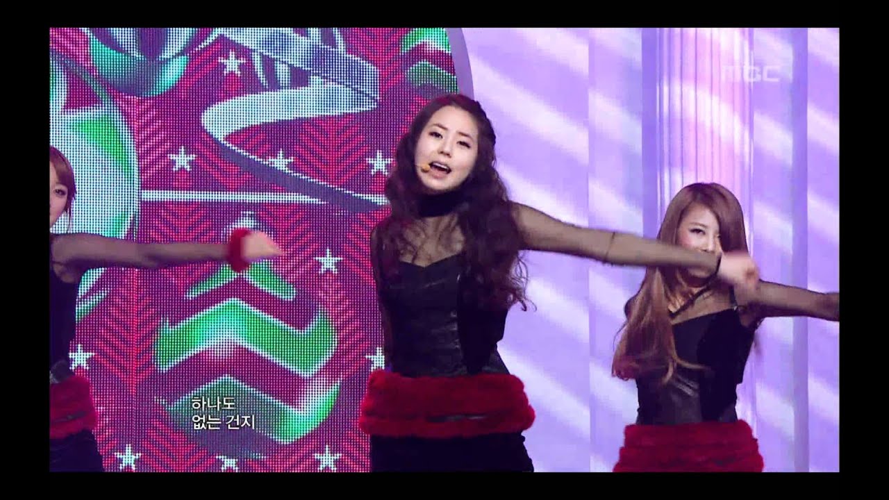 Wonder Girls - Be My Baby, 원더걸스 - 비 마이 베이비, Music Core 20111224