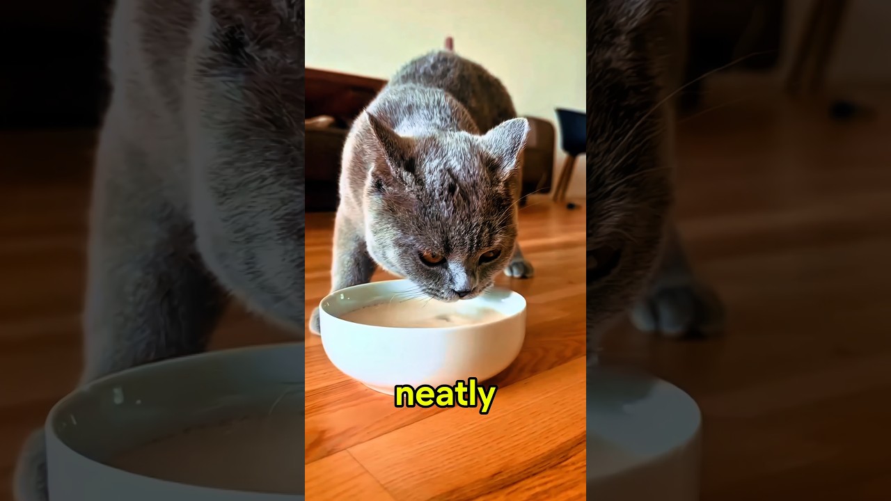 Why Cats Drink Water Better Than Dogs 😱 The Science Behind Their Perfect Technique!