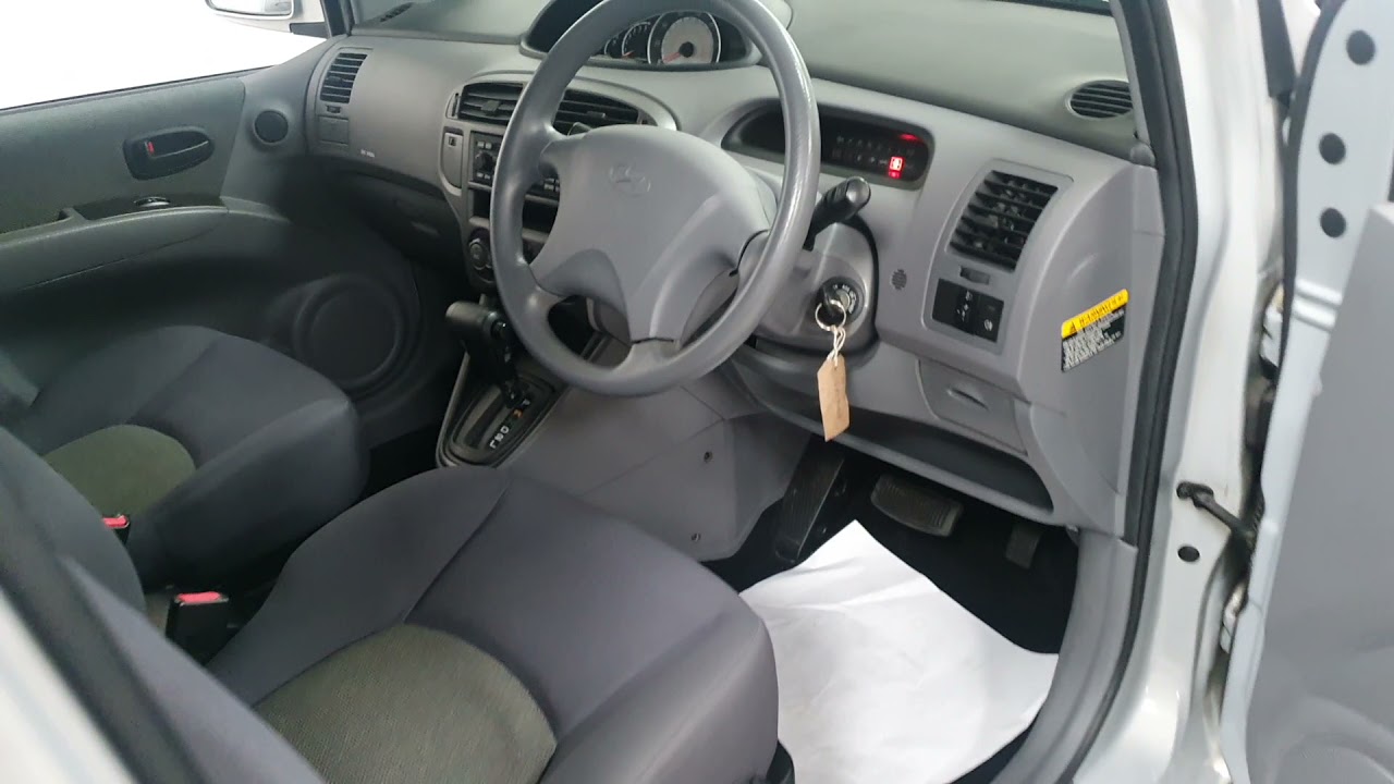 A RARE HYUNDAI MATRIX AUTOMATIC WITH ONLY 37,000 GENUINE MILES FROM NEW & FULL S/HISTORY