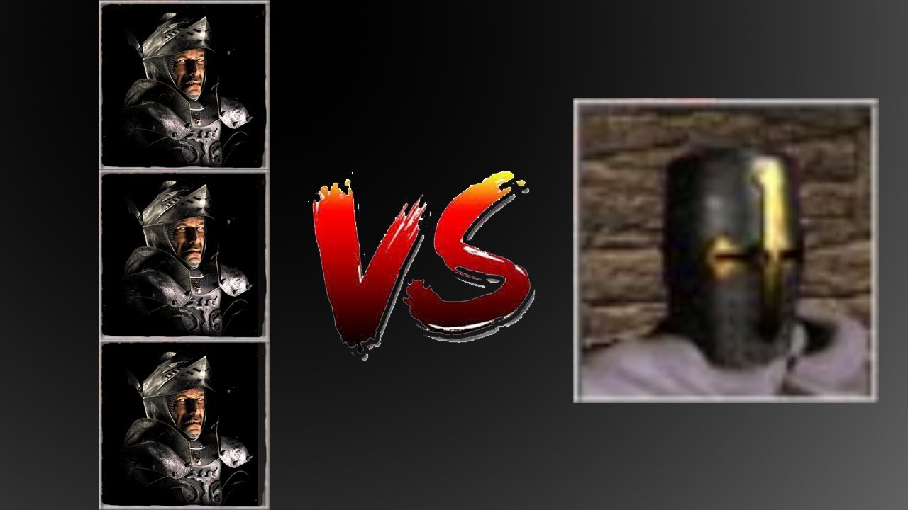 3 WOLVES VS COMMANDER | Custom Ai | Stronghold Crusader