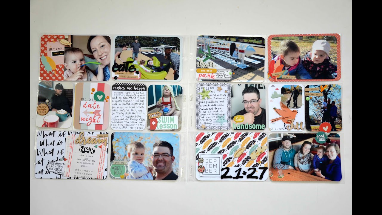 Project Life Process Video Family Album - September 21-27