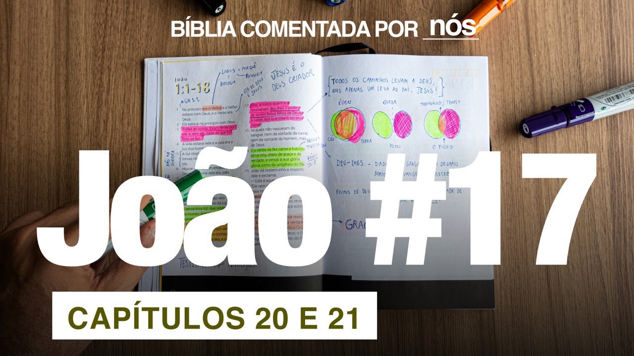 JOÃO COMENTADO POR _nós_ - dia #17 (Capítulos 20 e 21)