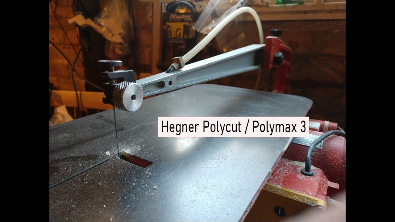Hegner PolyCut / Polymax 3 Scroll Saw and Victorian Gingerbread Bracket