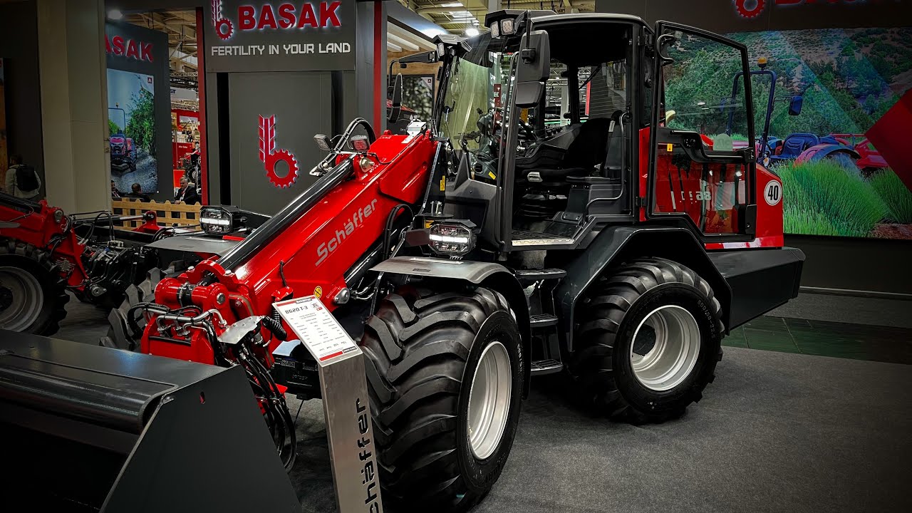 AGRITECHNICA 2025: Новые модели и кабины для линейки телескопических погрузчиков Schäffer с повор...