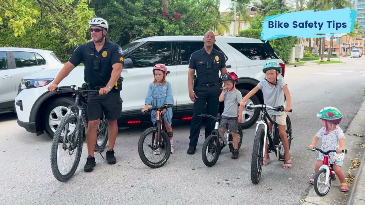 🚴‍♂️ Stay Safe, Surfside! 🚴‍♀️ Police  Bike Safety Tips