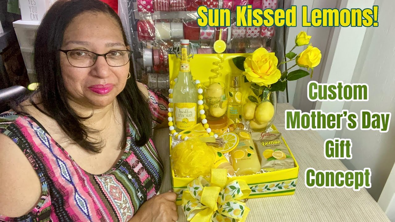 Sun Kissed Lemons!  Custom Mother's Day Gift Concept