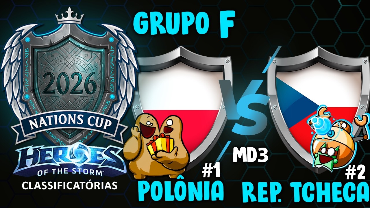 Polônia #1 x Rep. Tcheca #2 [Copa das Nações de HOTS 2026] Classificatórias Grupo F