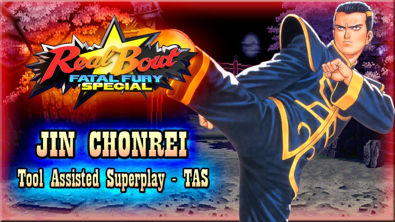 【TAS】REAL BOUT FATAL FURY SPECIAL - JIN CHONREI (WITH RED LIFE)