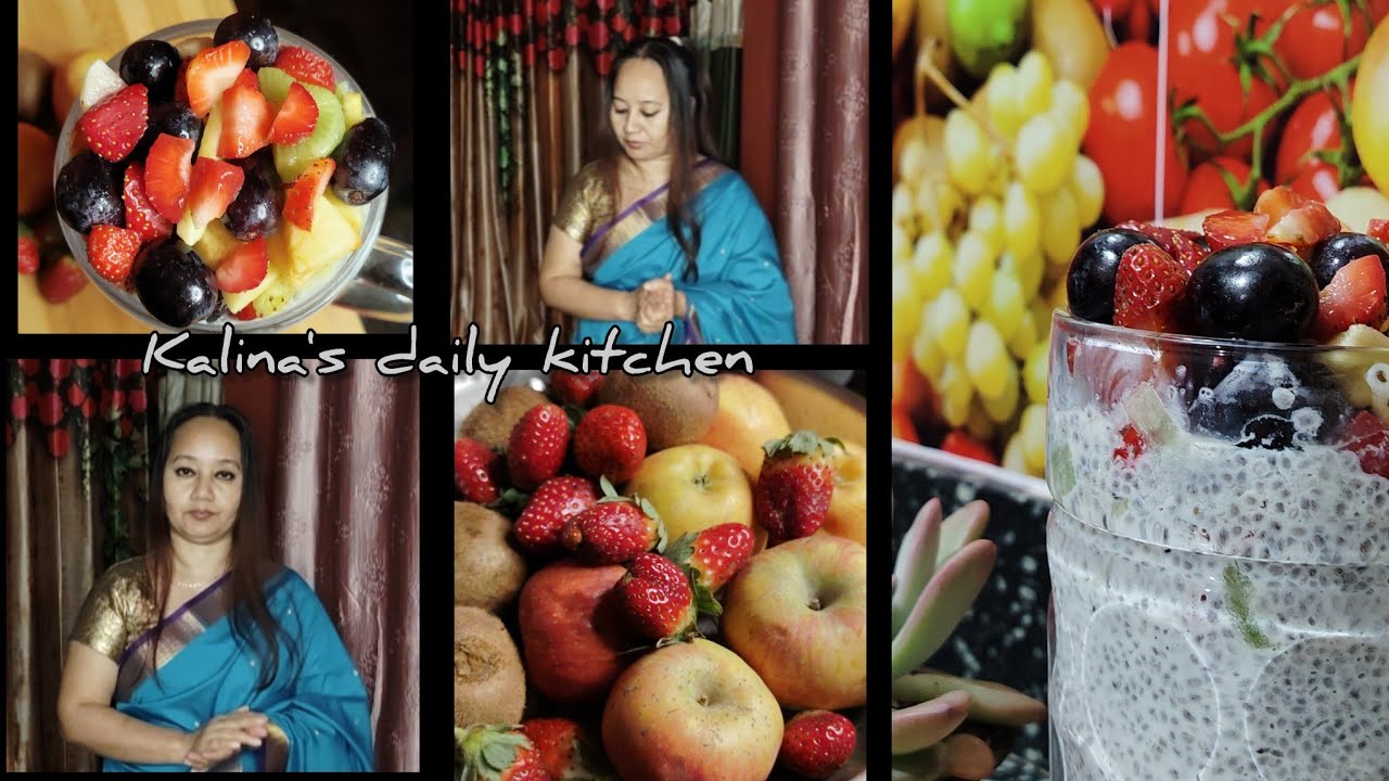 How to make Fruit Pudding| Kalina's Daily Kitchen| 