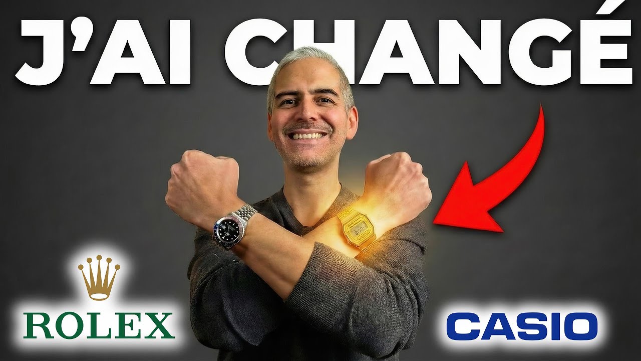 Voici pourquoi je suis passé de Rolex à Casio...et pourquoi VOUS devriez aussi
