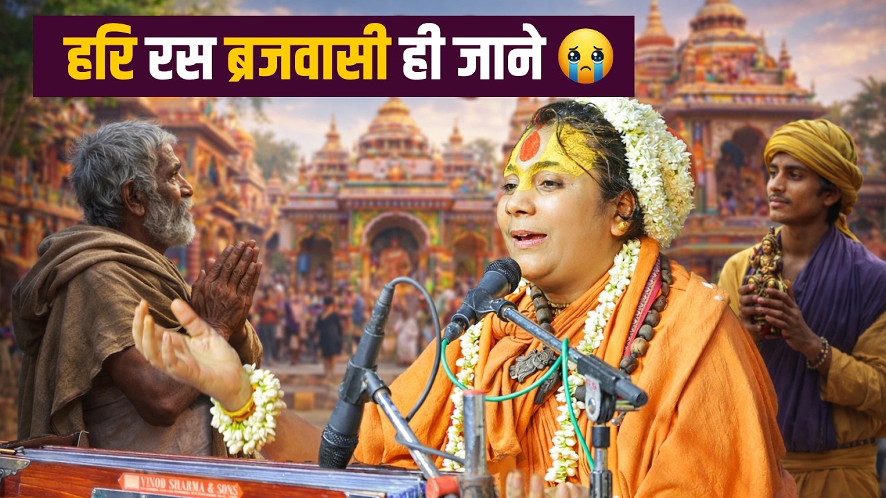 हरि रस ब्रजवासी ही जाने - Pujya Hanuman Baba Barsana