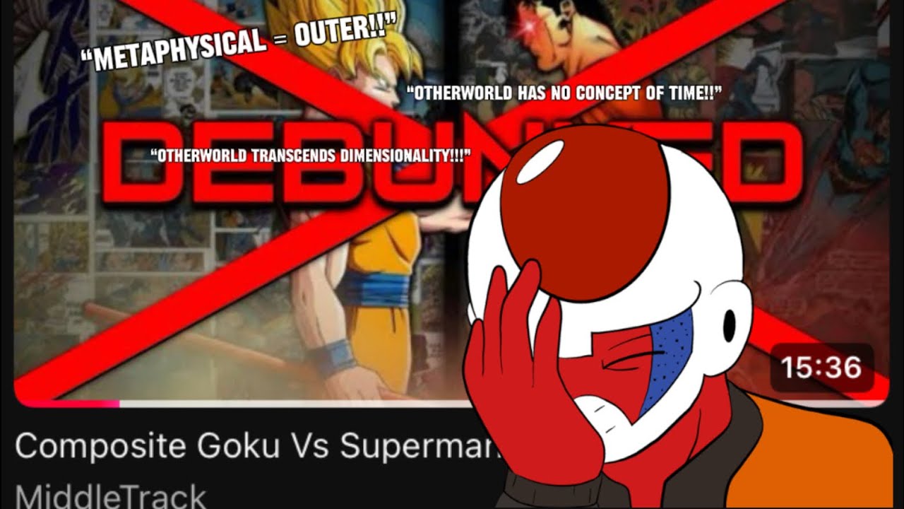 Debunking MIDDLETRACKS awful goku scaling 