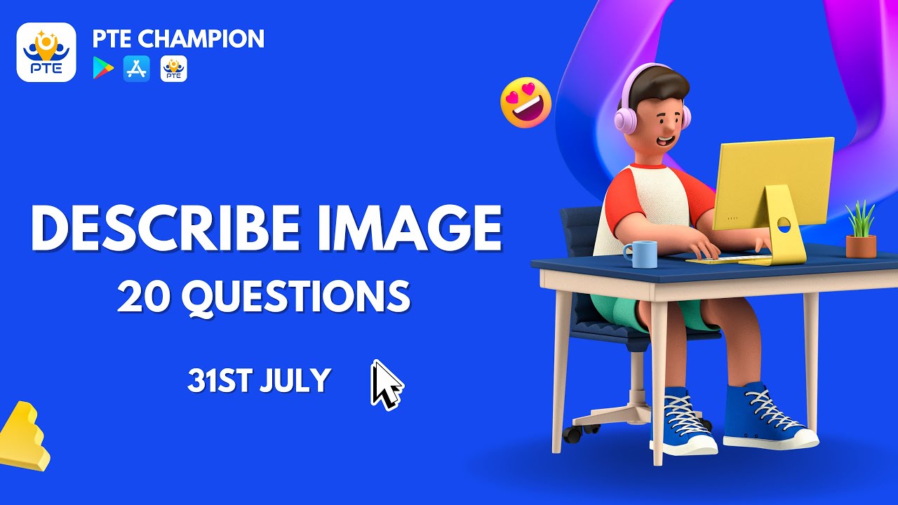 PTE Speaking Describe Image | 31st July 2022 | PTE Champion
