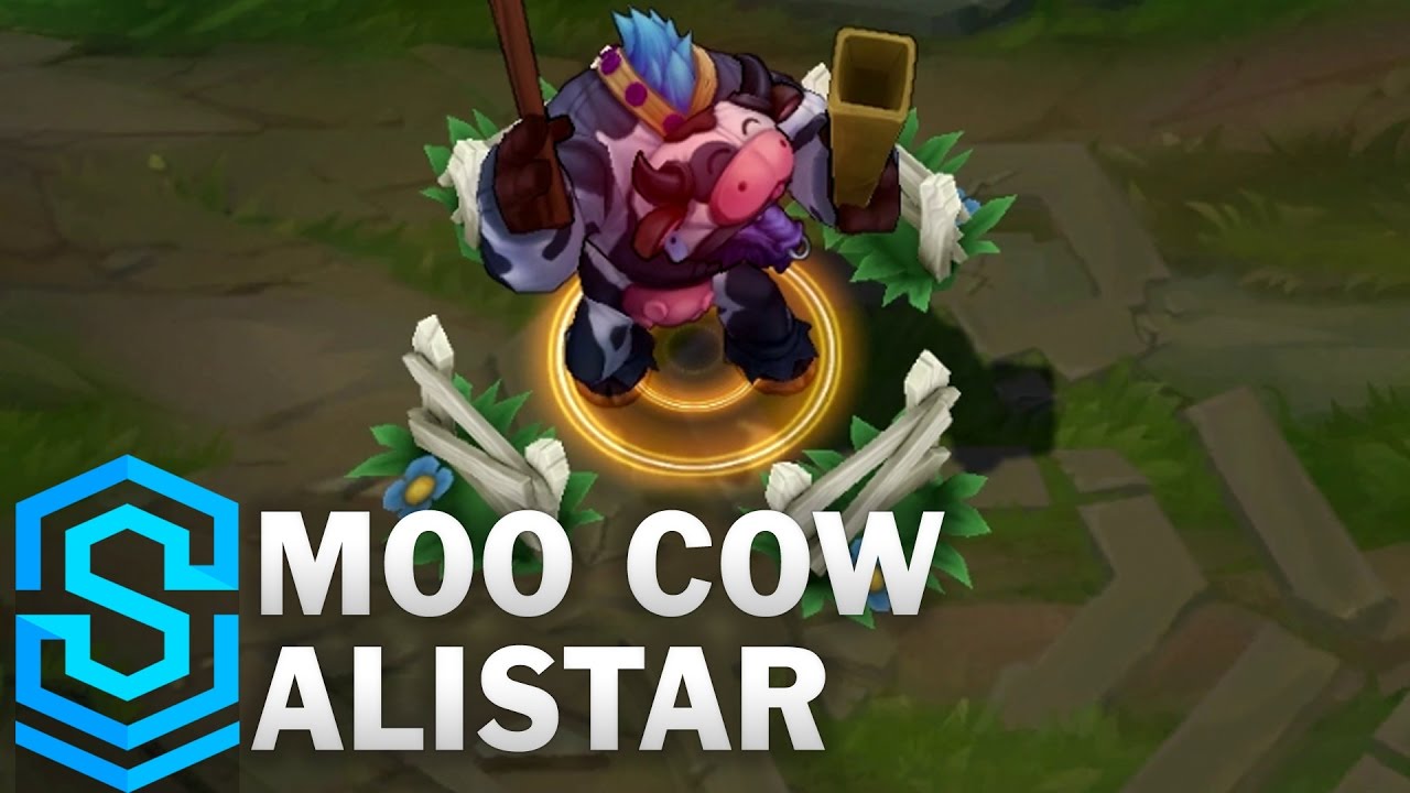 Moo Cow Alistar Skin Spotlight - League of Legends