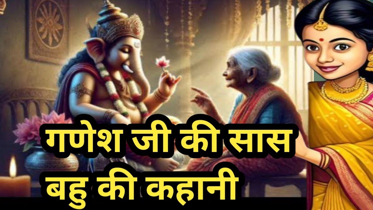 गणेश जी की सास बहु की कहानी/गणेश ने  बुढ़ियां माई की बहु को सिखाया सबक/गणेश जीकहानी/@apni sanskriti 1