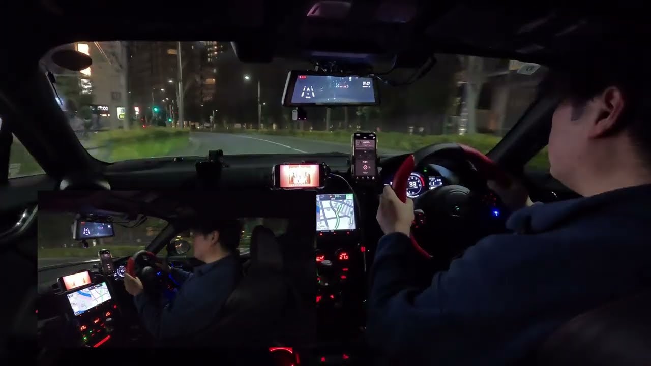 静かな夜を走り抜ける。東京の夜景と独り言（新田さくら公園〜三鷹）