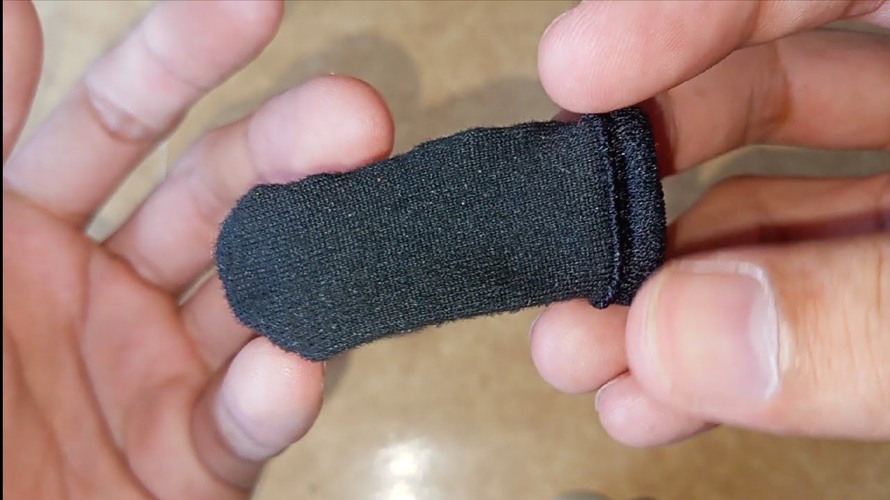 How to make diy finger sleeve.