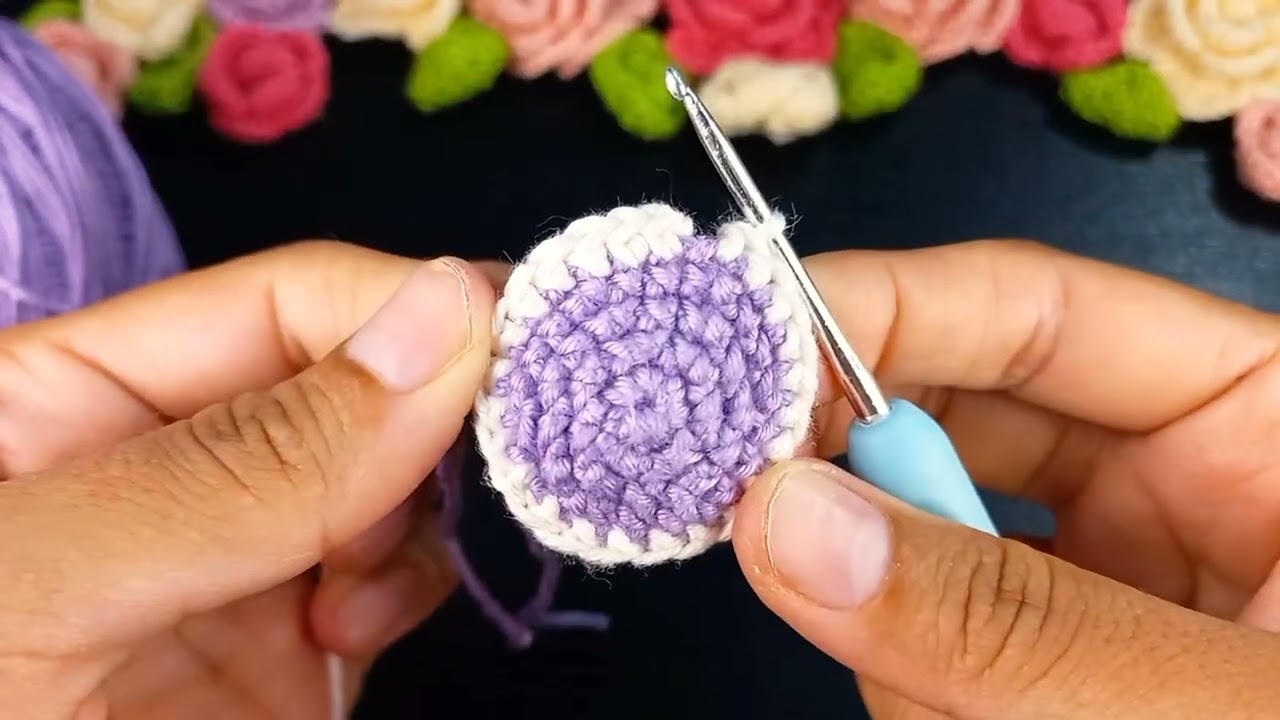 😲 TEJE EN SOLO 5 MINUTOS ESTE LINDO LLAVERO FÁCIL Y RÁPIDO 🤩