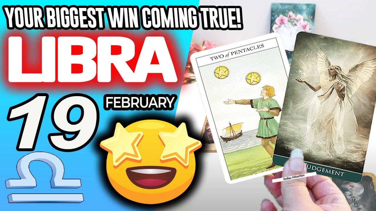 Libra ♎A SURPRISE ARRIVES 💖 horoscope for today FEBRUARY 19 2026 ♎ #libra tarot FEBRUARY