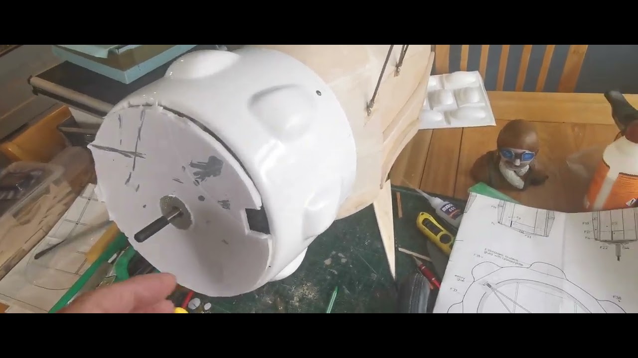 Svenson Jungmeister building blog: Fitting the cowl