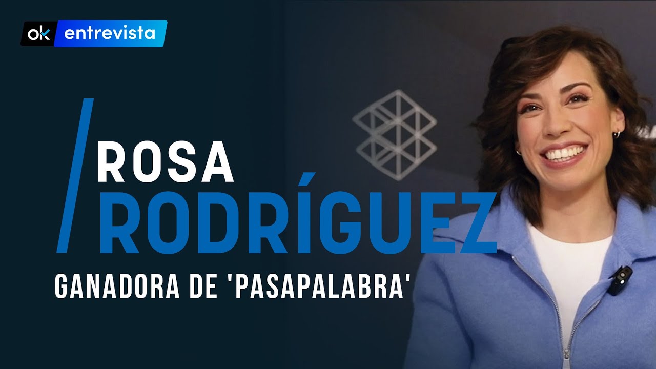 Entrevista a Rosa Rodríguez, ganadora de 'Pasapalabra'