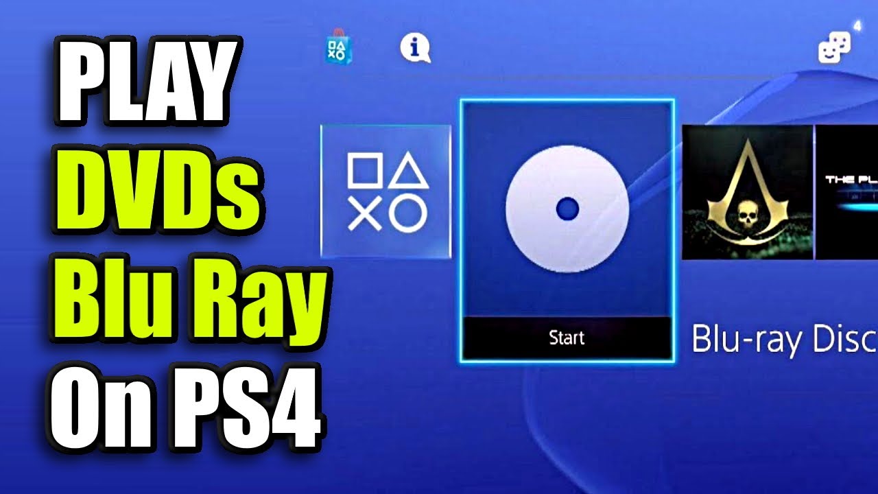 Как воспроизводить Blu-ray и DVD на PS4 | (Параметры управления и многое другое!)