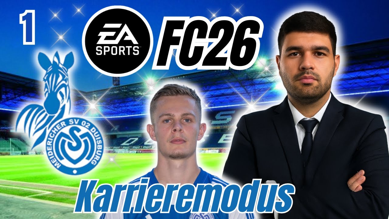 EA FC 26 Karrieremodus MSV Duisburg - Die Zebras auf dem Weg nach oben! 🤩🔥