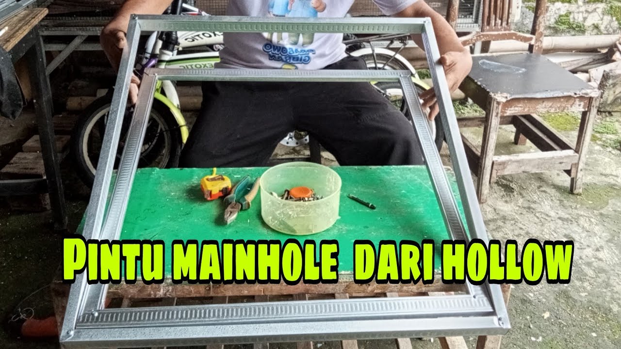Cara membuat pintu mainhole
