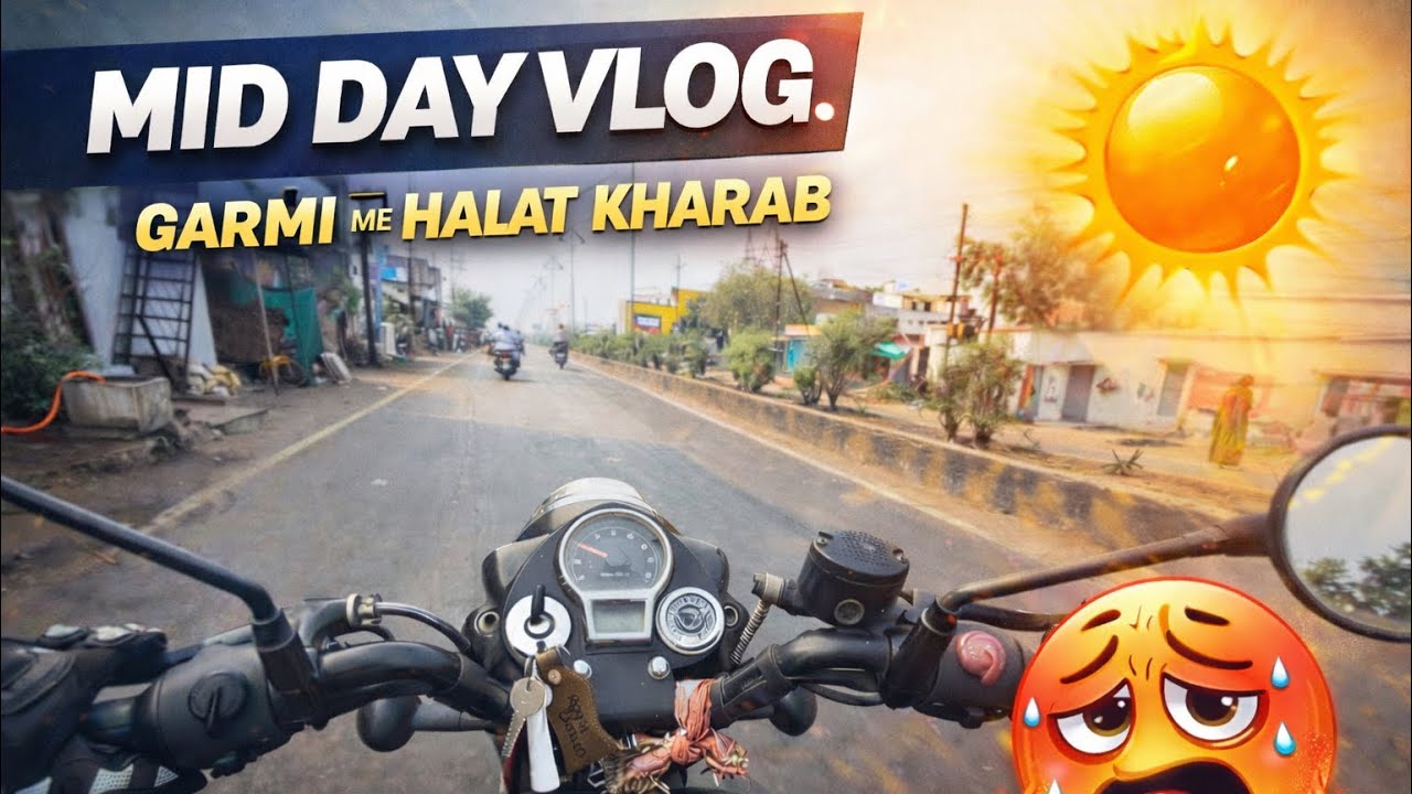 Afternoon Ride Mein Pighal Gaya 😭