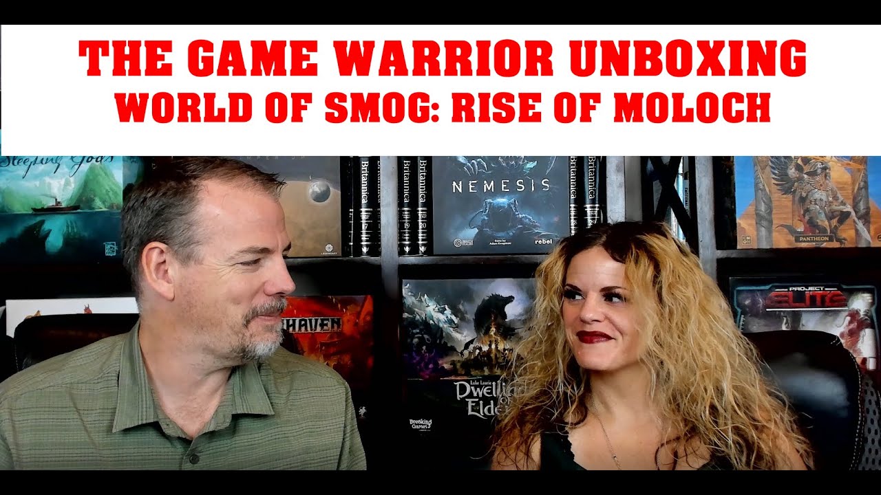 Unboxing - Rise of Moloch World of Smog - A Look at the Components!