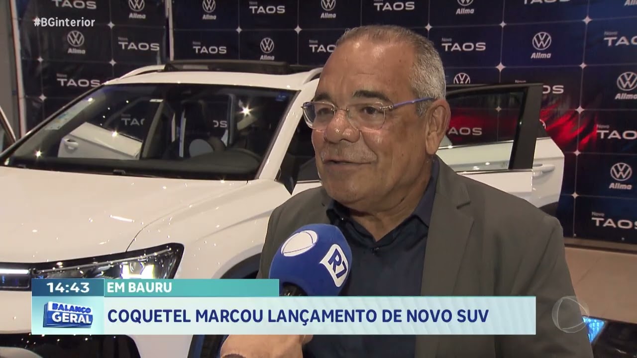 Em Bauru: Coquetel marcou lançamento de novo SUV