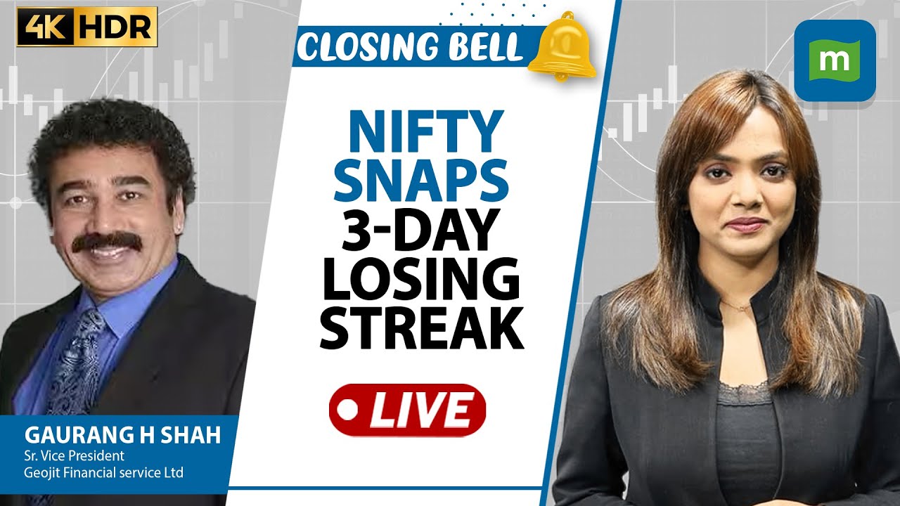 Live: Nifty snaps 3-day losing streak, back above 25,600 | Closing Bell | 4K